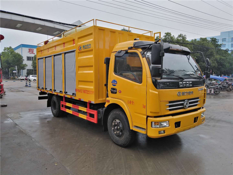  東風(fēng)多利卡污水凈化處理車具有雙重功能，作業(yè)安全程度高