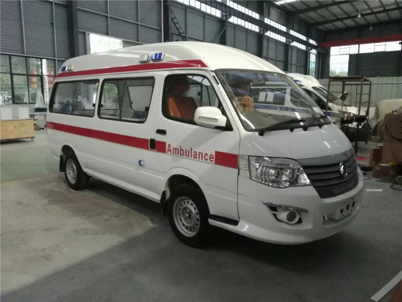 江鈴特福新世代全順V348救護車采用全球化生產(chǎn)標準，同步歐洲工藝流程