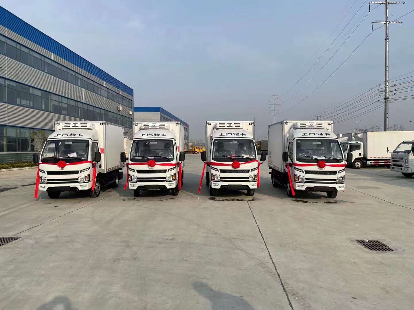四臺躍進(jìn)S80無害化處理車發(fā)往河北