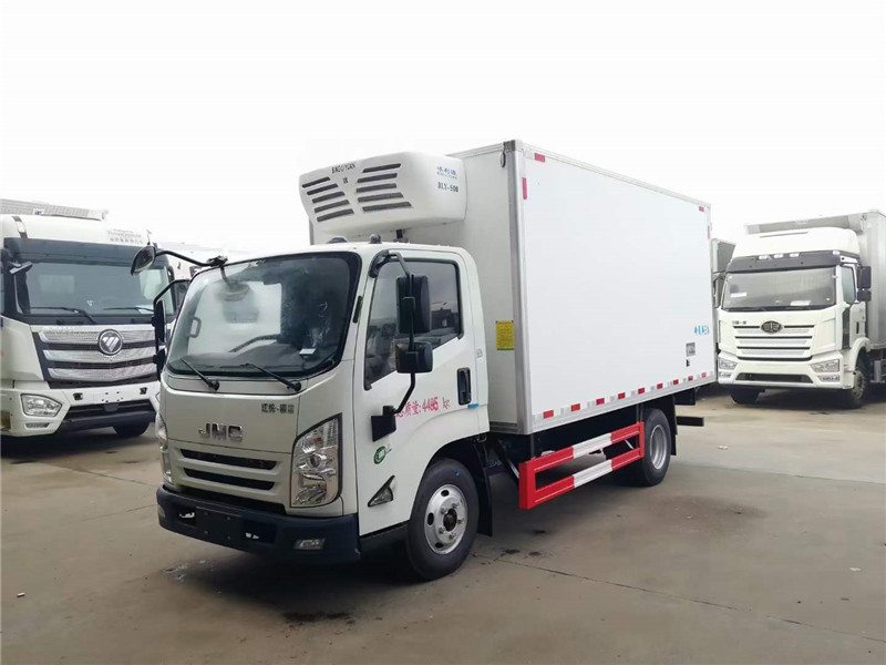國六藍(lán)牌江鈴凱運4.2米冷藏車