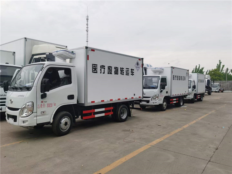 國六躍進(jìn)醫(yī)療廢物轉(zhuǎn)運車