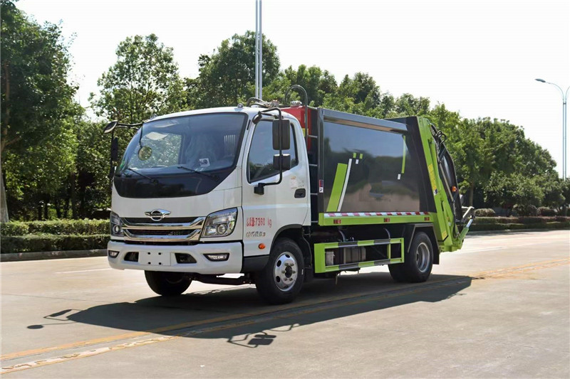 福田6方壓縮垃圾車(chē)茂名現(xiàn)車(chē)
